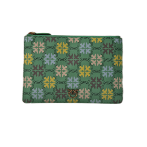 Pinko clutch bag - green