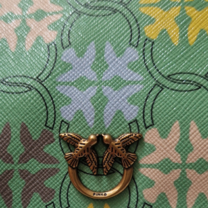 Pinko clutch bag - green - Image 3