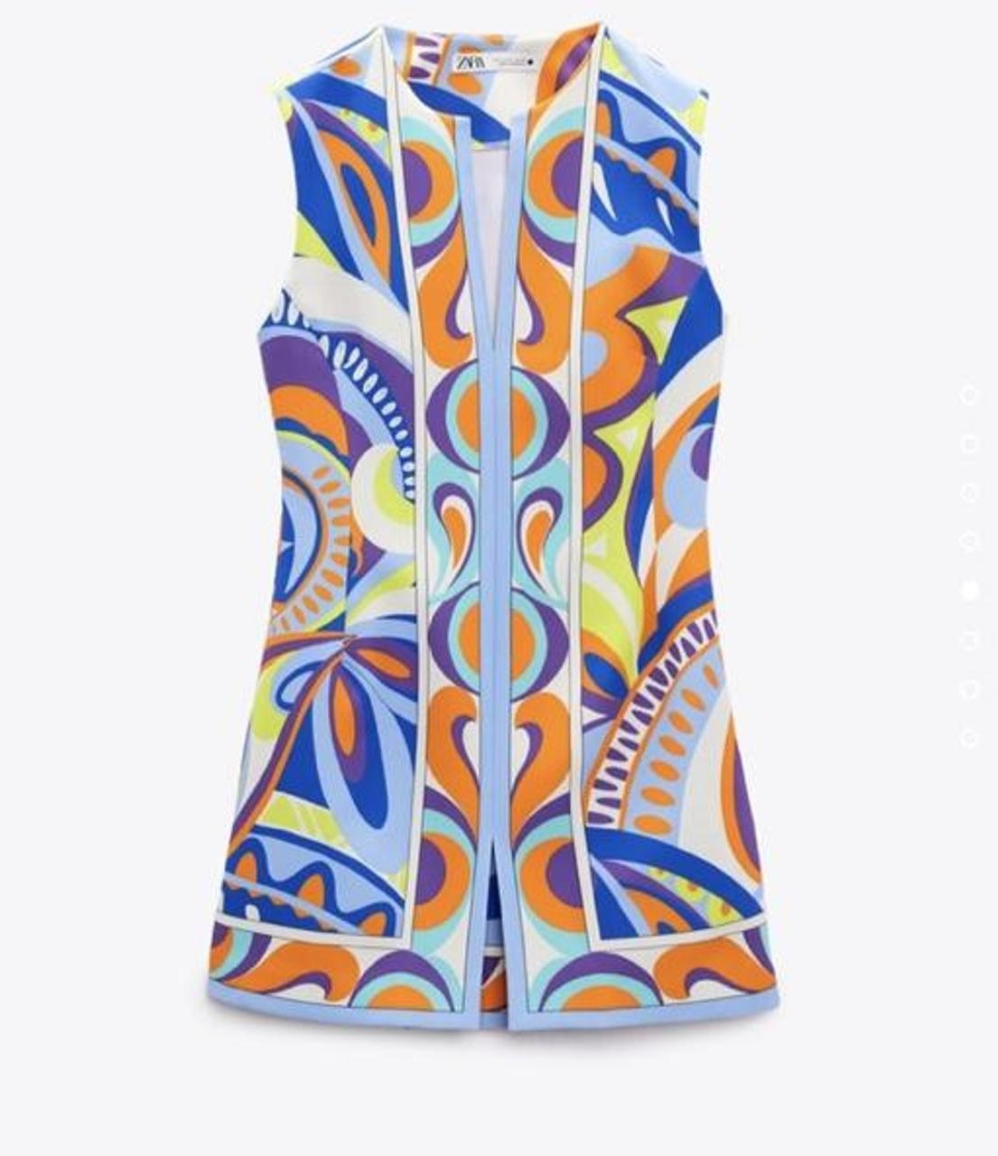Zara multicolor short dress - Image 2