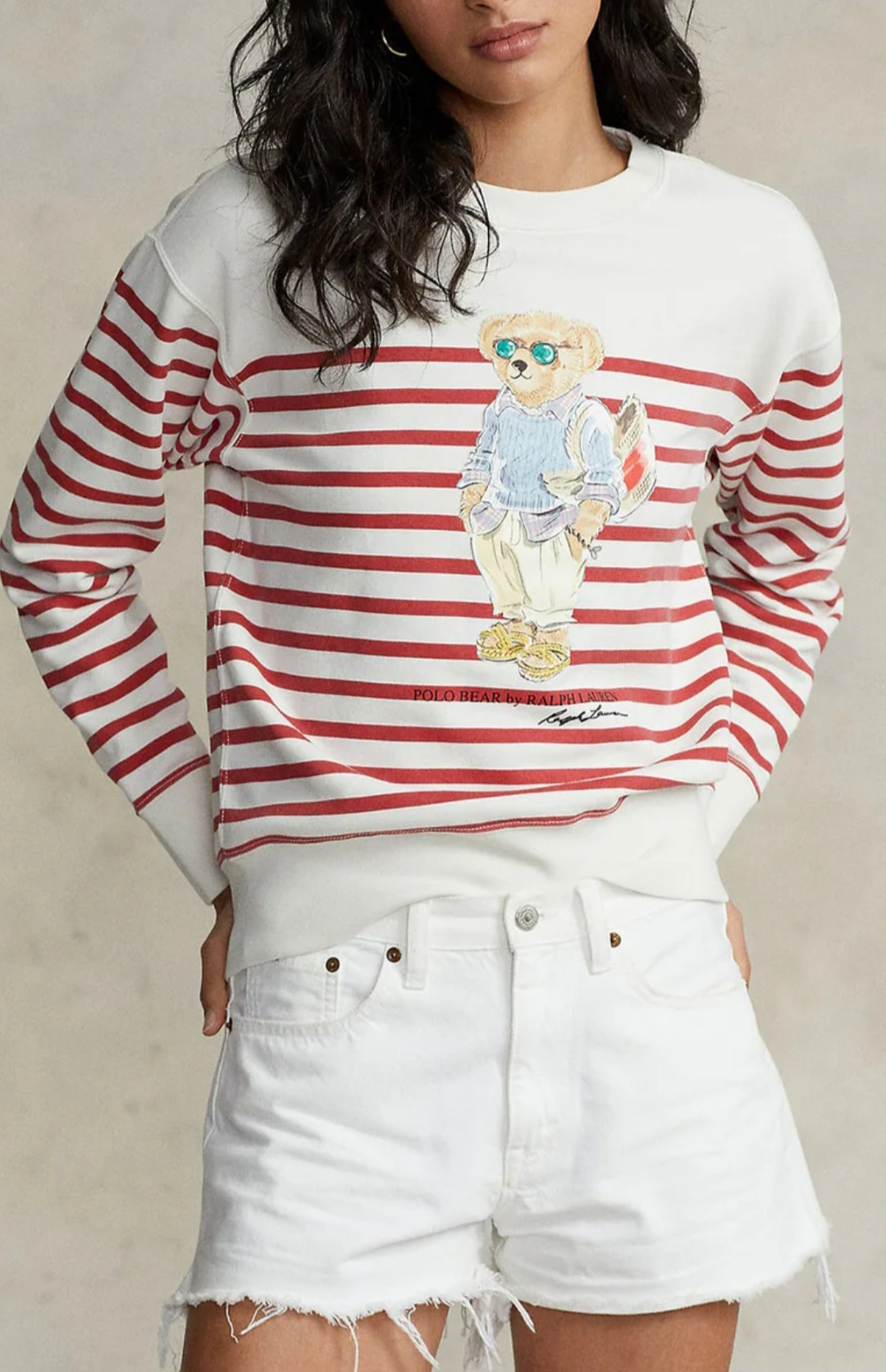 Ralph Lauren sweatshirt white