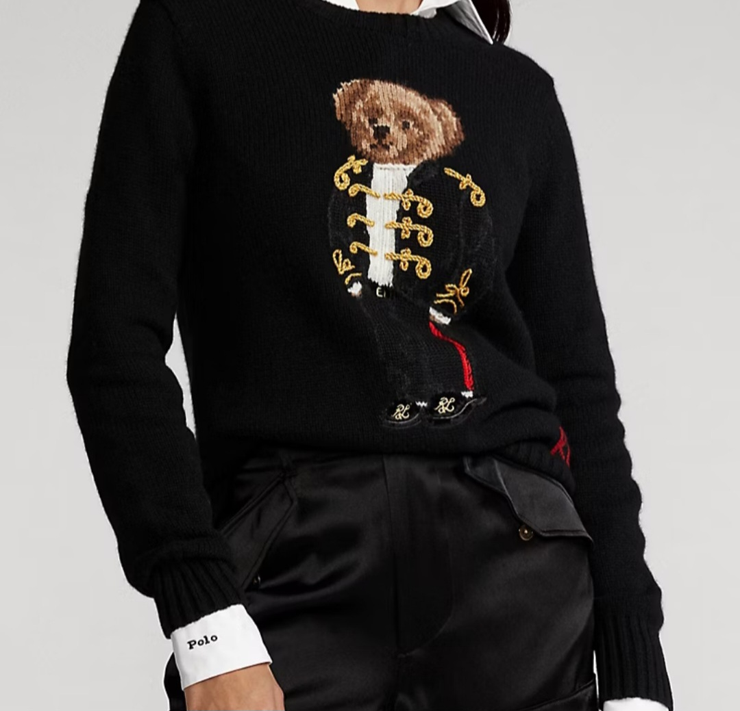 Ralph Lauren bear ,пуловер мече