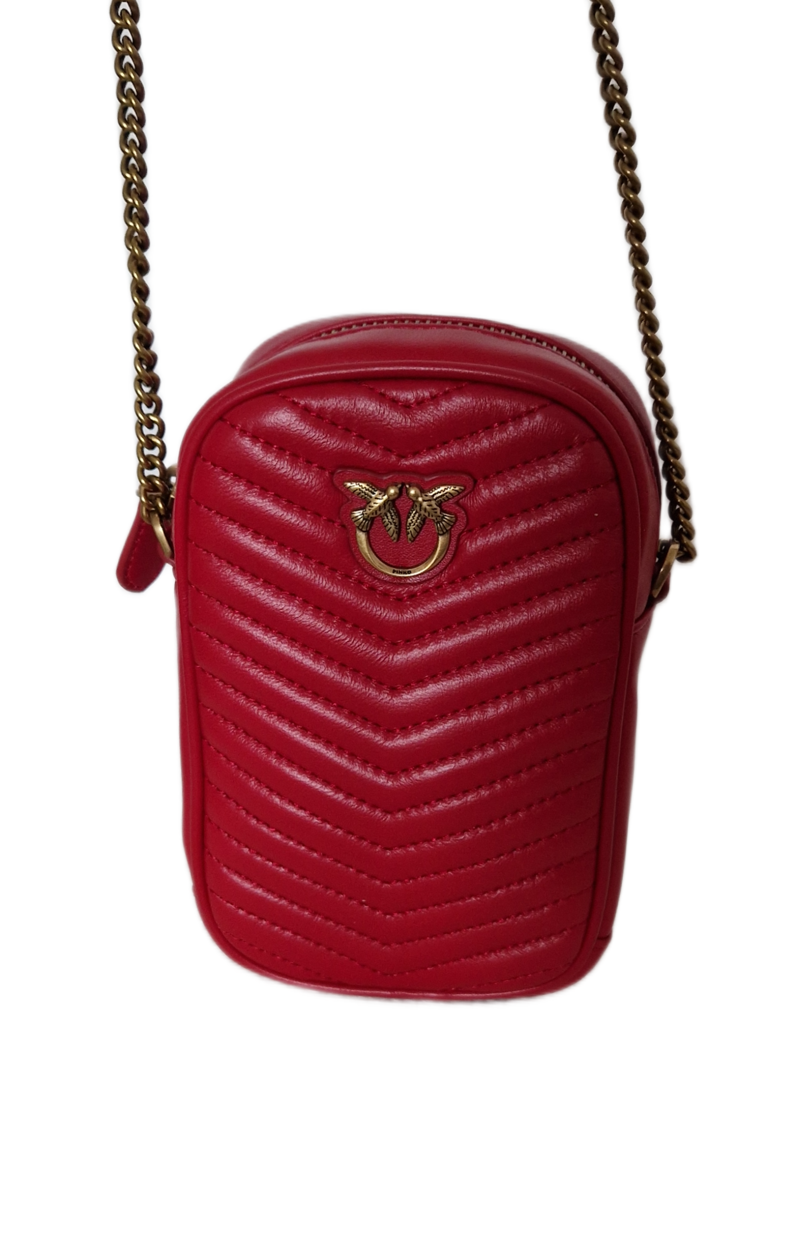 Pinko phone case chevron