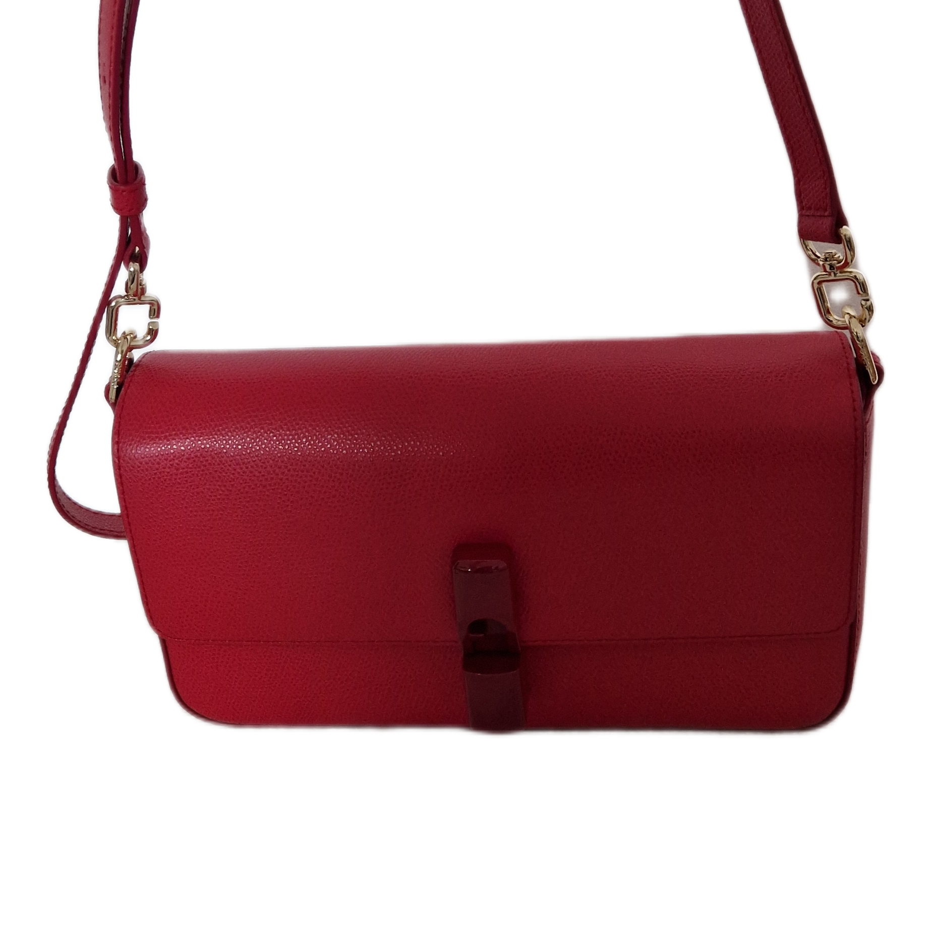 Furla Iride ruby + gold handle - Image 4