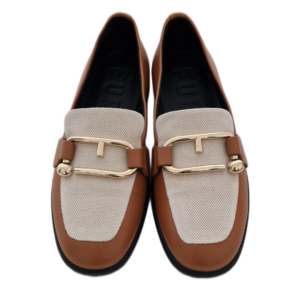 Furla Brandy loafers