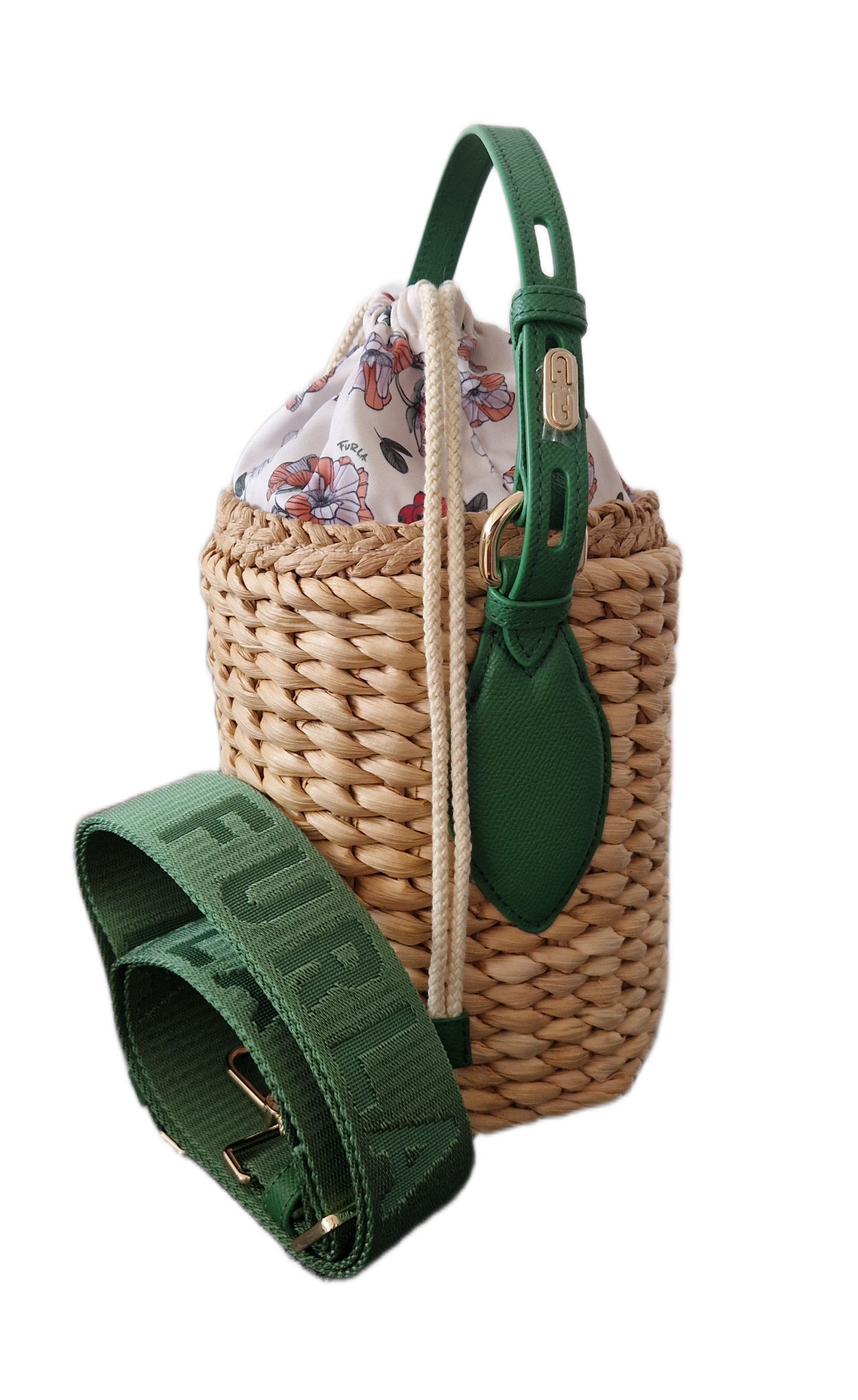 Furla flower knitted