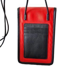 Furla phone bag red/black - Image 3