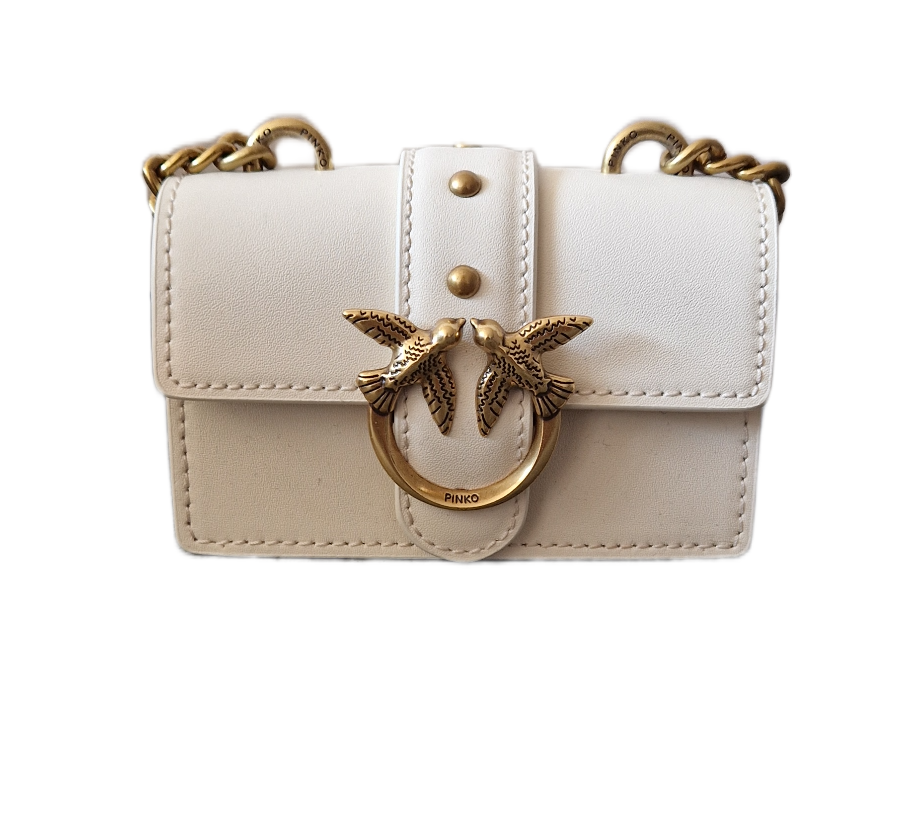 pinko micro white