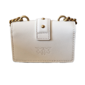 Pinko Love icon micro bag white - Image 2