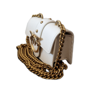 Pinko Love icon micro bag white - Image 3
